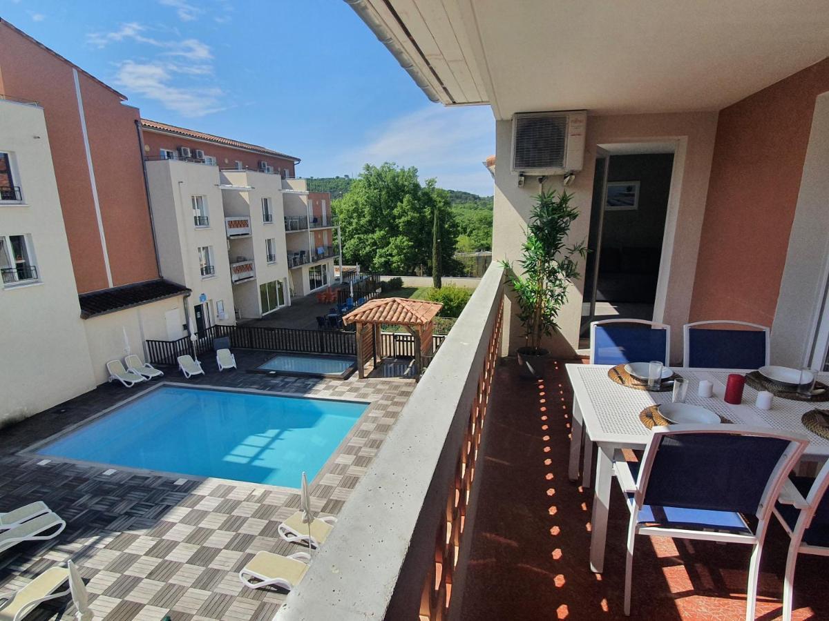 Апартаменти La Piscine Des Gorges - Climatisation Parking Греу-ле-Бен Екстер'єр фото